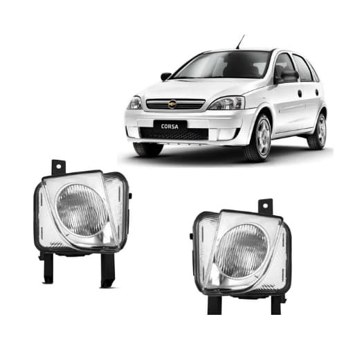 Par Farol Milha Corsa Montana 2002 A 2012 Raiado