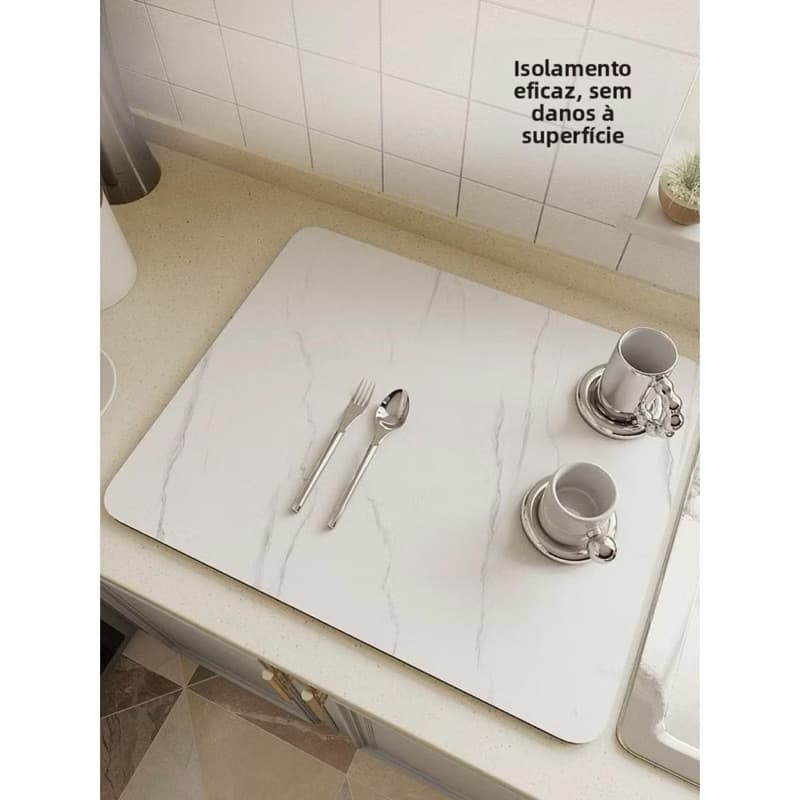 Tapete Escorredor de Louça Super Absorvente