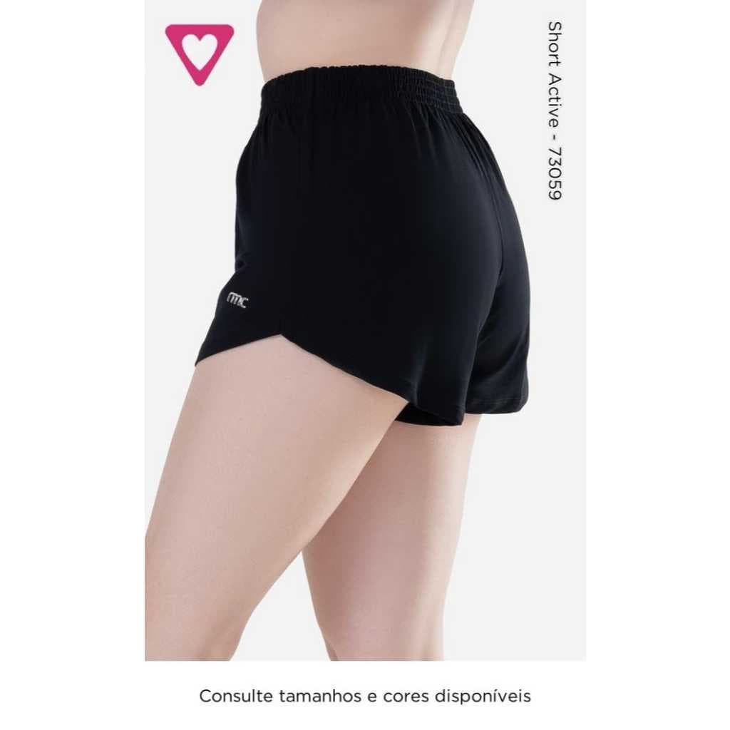 SHORT ACTIVE - LINHA ROMANCE FAVORITA