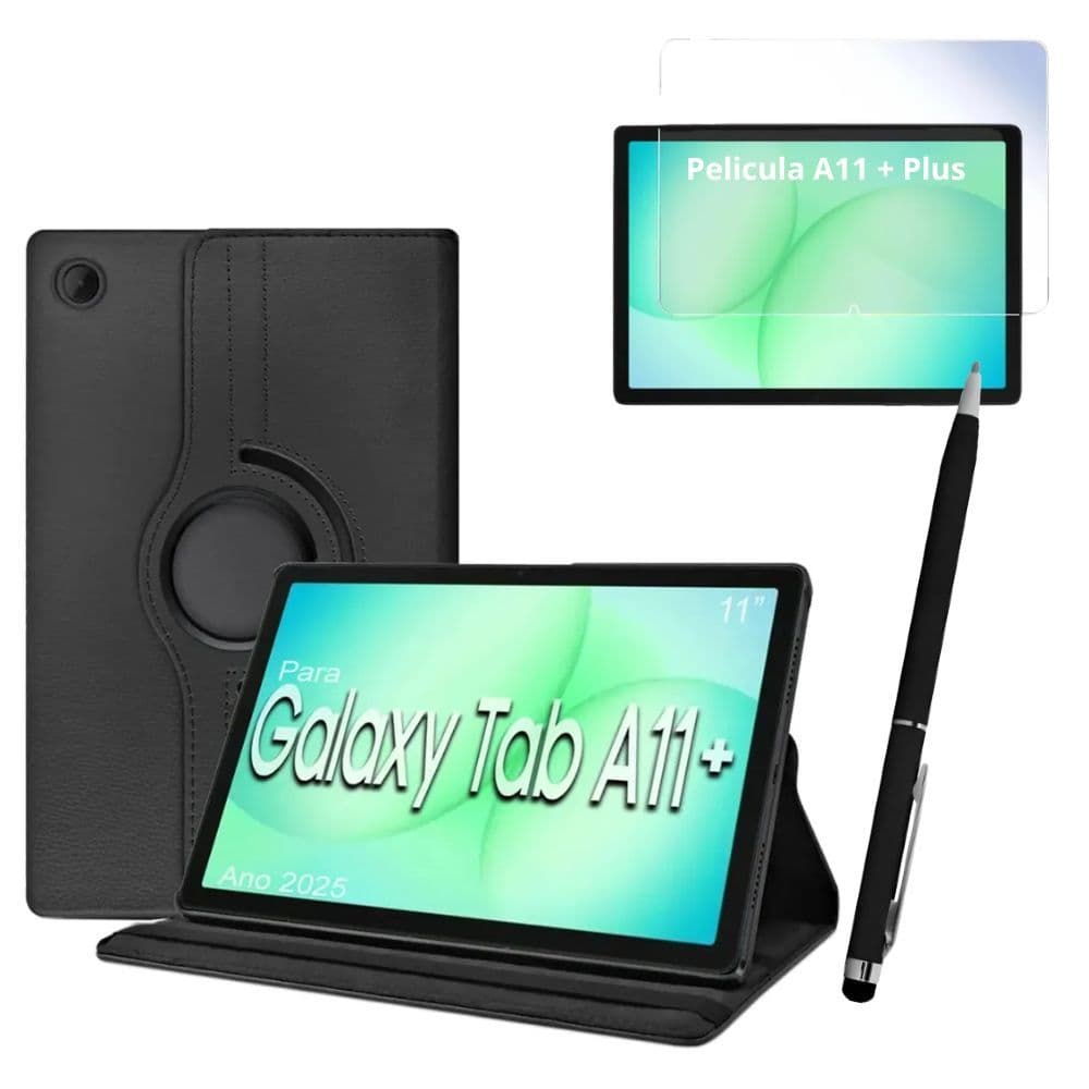 Combo Capa P/tablet Samsung Galaxy Tab A11 Plus + Pel + Caneta