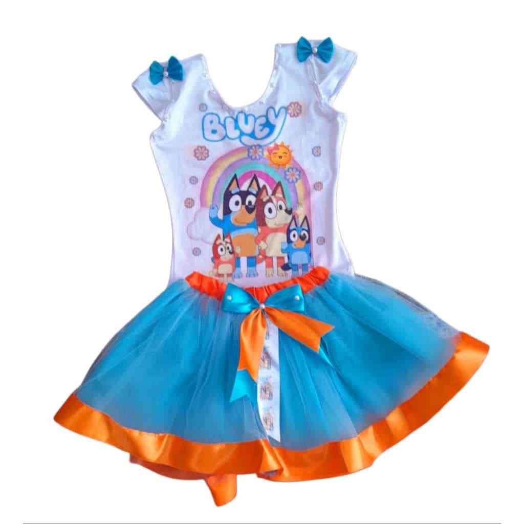 Fantasia Infantil Bluy e Bigo