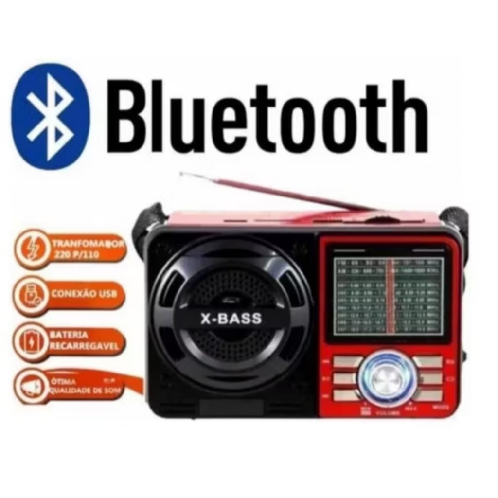 RADIO KAPBOM  KA-1088 PORTATIL AM-FM