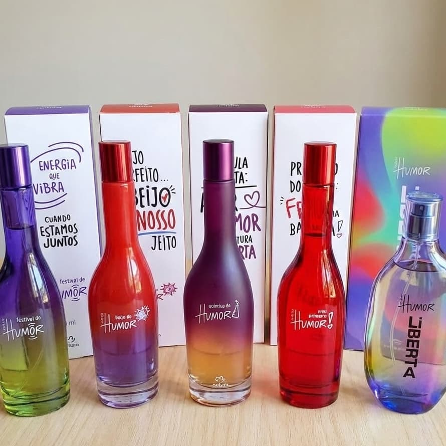 Perfume Humor Natura Feminino e Unissex 75ml Várias Opções - Pronta Entrega