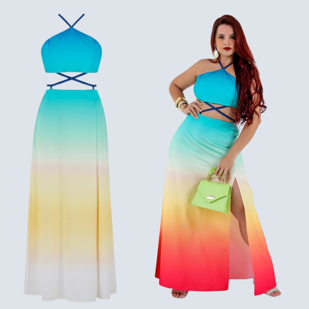 Conjunto Degradê Feminino Brasil