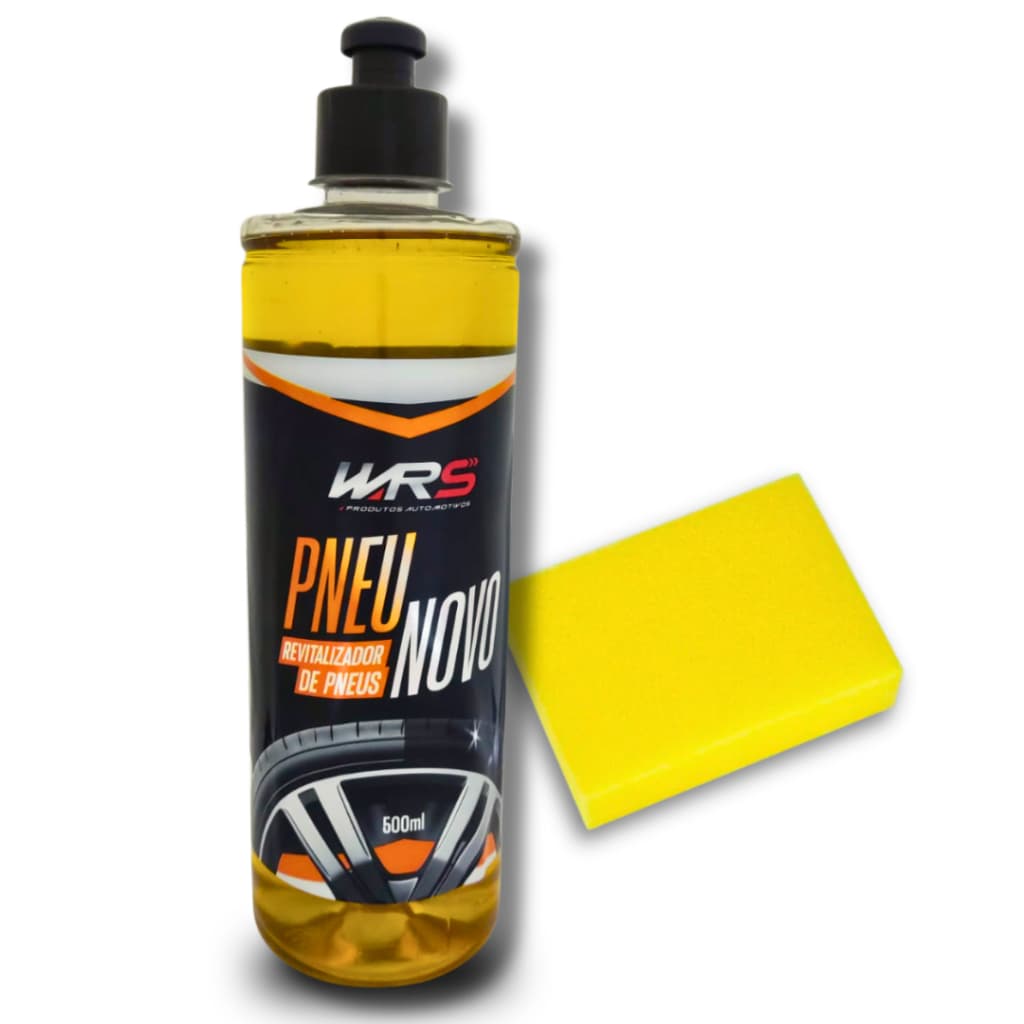 Pretinho Pneu Novo Revitalizador de Pneus Premium WRS 500mL