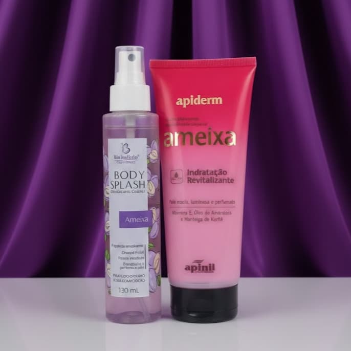 KIT BODY SPLASH E HIDRATANTE CORPORAL APINIL FRAGANCIAS DURADOURAS