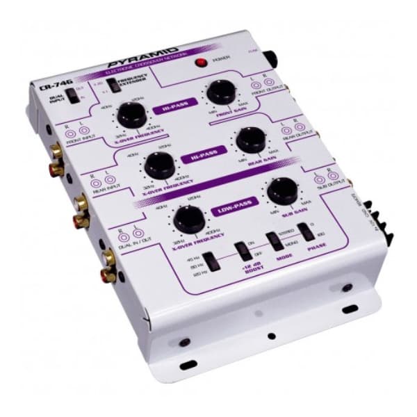 Crossover Automotivo Pyra Crossov CR74 3 Vias 6 Canais Subwoofer 12V
