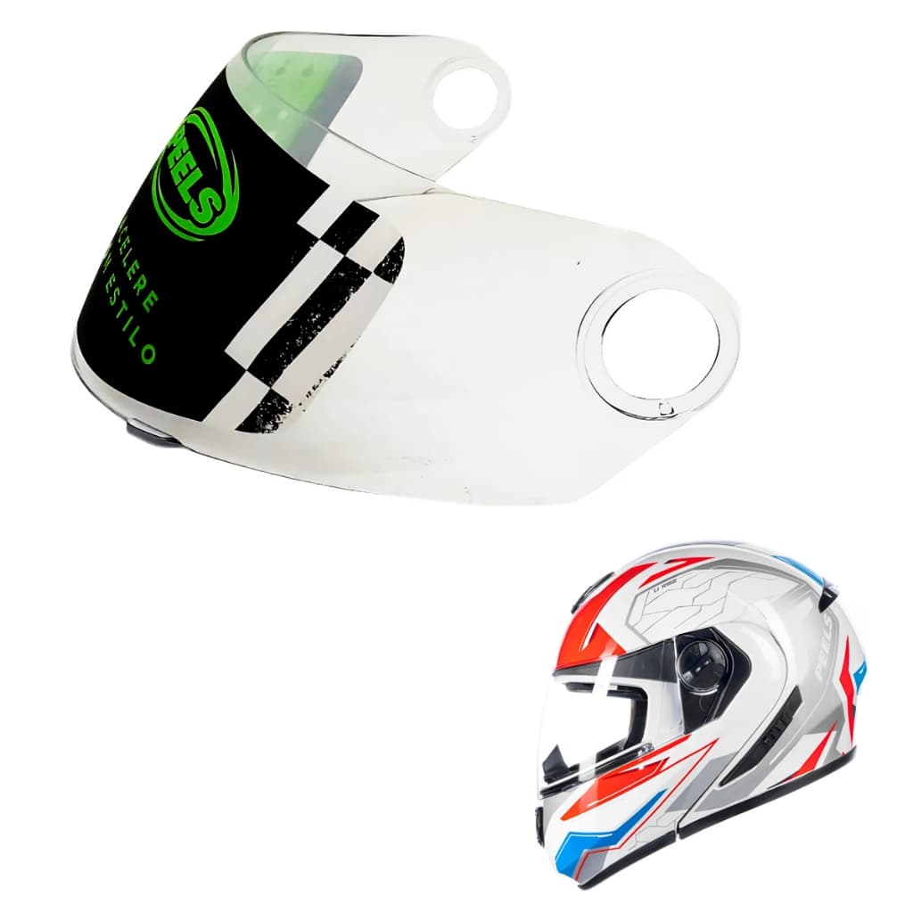 Viseira cristal para capacete Peels Urban 2 modelo novo Original