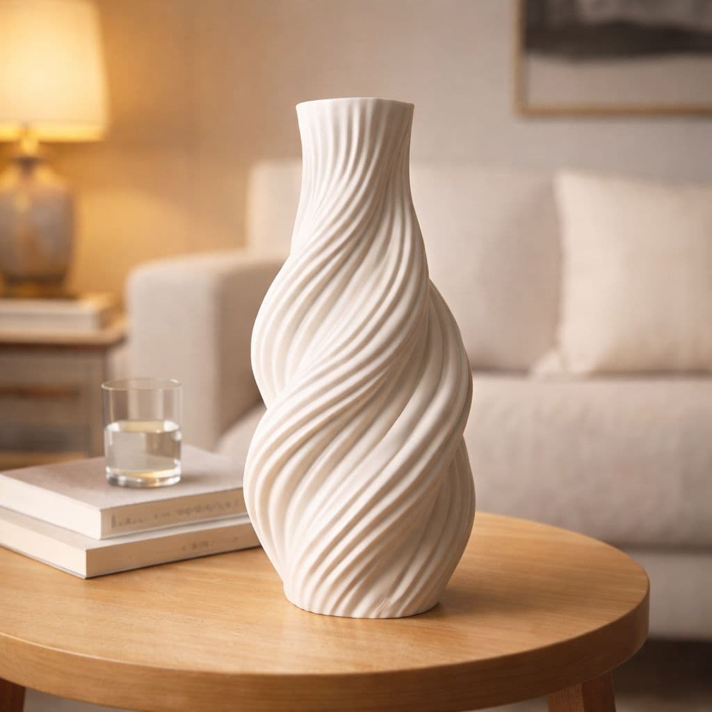Vaso Decorativo Moderno e Minimalista- Design Elegante &  Sofisticado para Sala Quarto cozinha