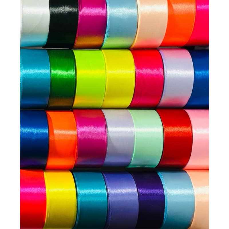 Rolo de Fita de Cetim 11 metros Fitas de Cetim 40mm n°9 - Perfeita para Artesanato e Presentes