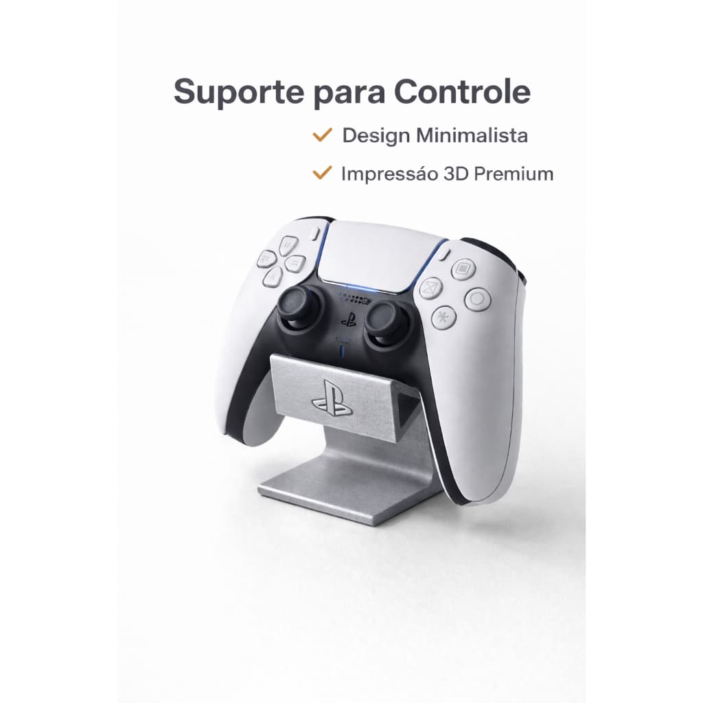 Suporte para Controle PS5  Suporte PS5, Suporte Xbox Organização e Decoração Gamer