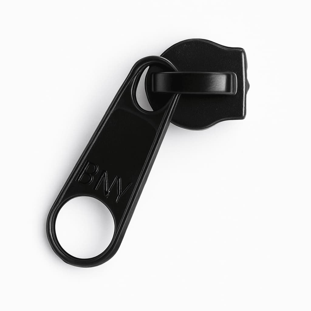 Cursor Metal Preto Para Ziper No 6
