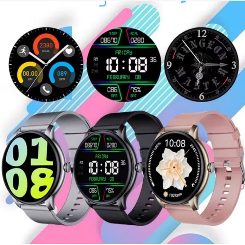 Relógio Smartwatch GT2 Inteligente Com Chamadas e Notificações e Controle da Saude + BRINDE