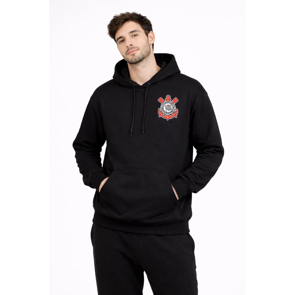 Blusa Moletom Personalizada Com Escudo de Time Casaco Masculino e Feminino