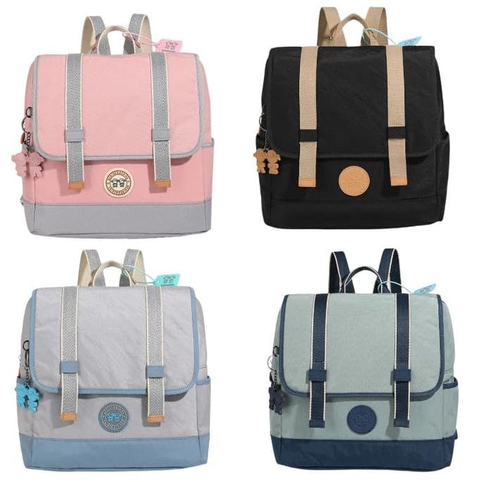 Mochila Escolar Juvenil Infantil Estilo Retrô Confortável para o Dia a Dia