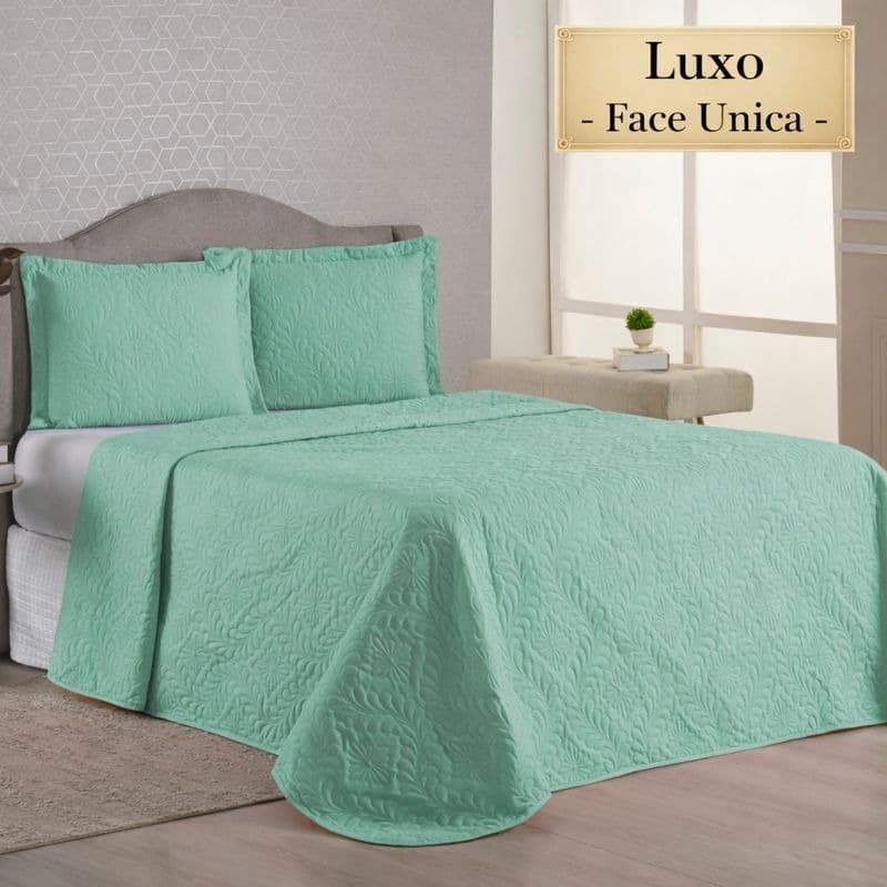 Cobre Leito Colcha Kit Luxo Casal Queen, Solteiro Diversas Cores e Tamanhos
