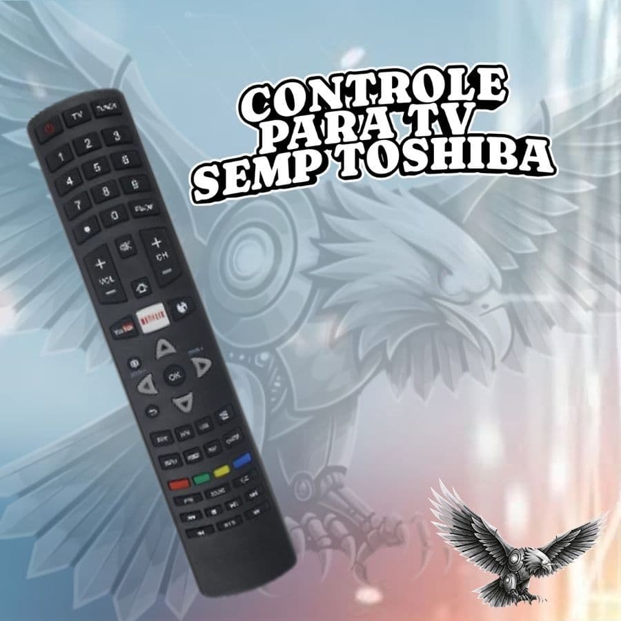 Controle Remoto para tv Semp Toshiba Smart 7815