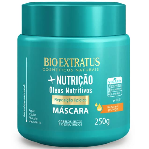 MÁSCARA +NUTRIÇÃO 250g ( REPARA E PROTEGE )