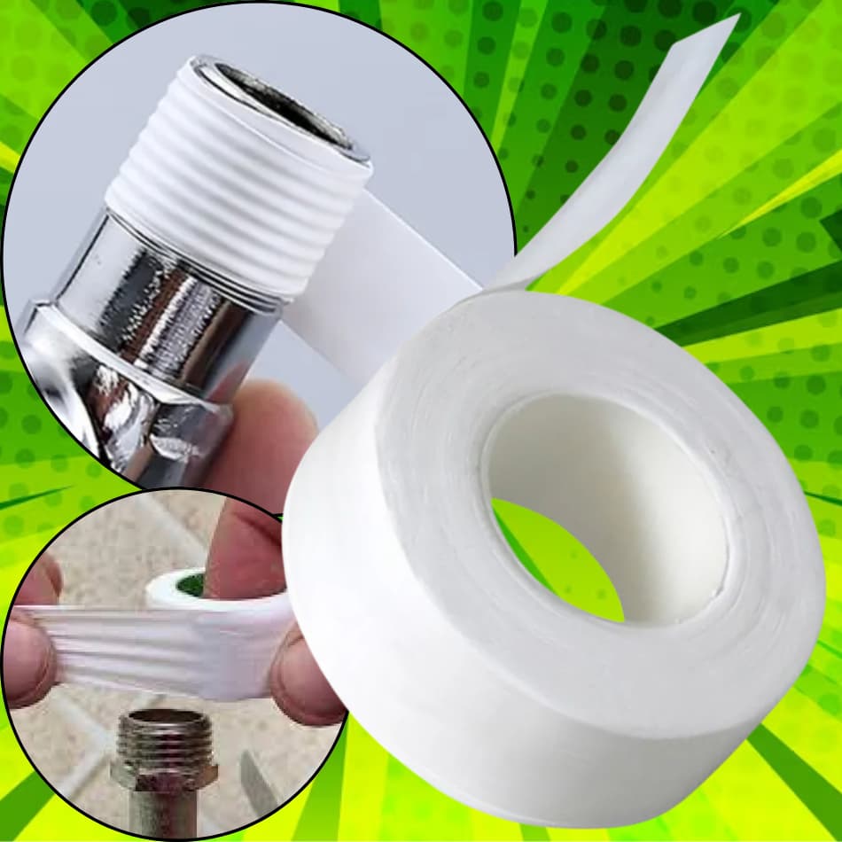 1, 2 ou 3 Fitas Veda Rosca Premium Vedação 12mm x 10m