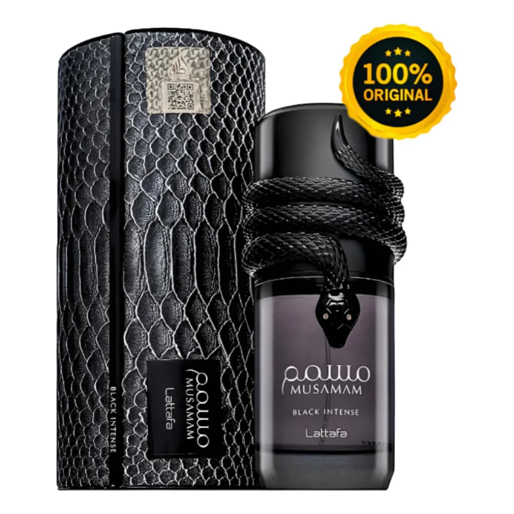 Perfume Árabe Lattafa Musamam Black Intense Edp 100ml