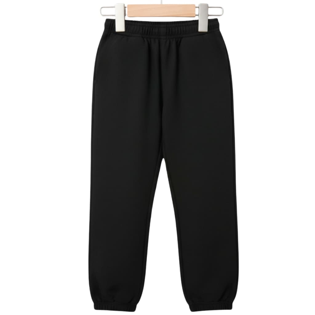 Calça Infantil Moletom Caimento Reto Unissex Conforto Casual