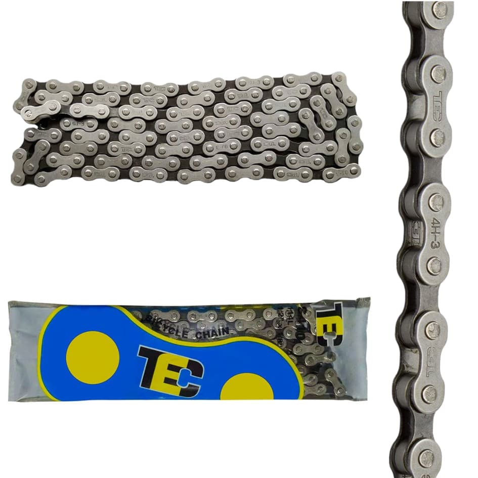 Corrente Para Bicicleta Single Sem Marcha Fixa 114 Elos Grossa para aro 16 20 24 26 e 29
