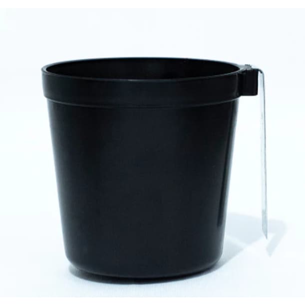 12 caneco preto comedor e bebedor para Galo
