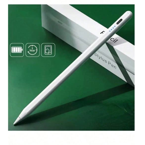 Caneta Touchscreen Para Celular Tablet Ponta Fina Recarregavel Universal