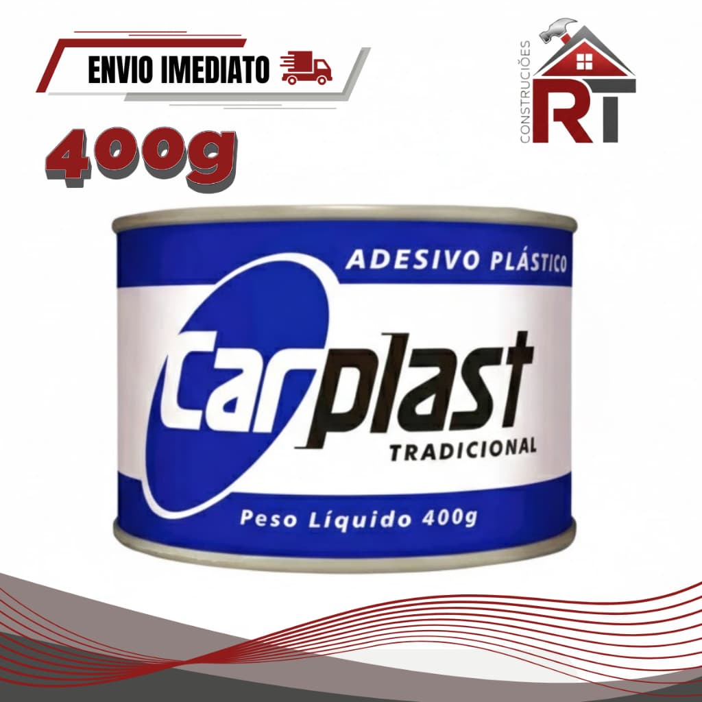 Massa Plástica 400g Com Catalisador Carplast