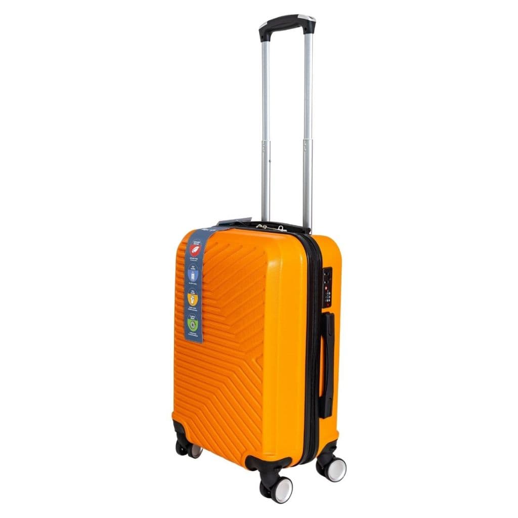 Mala de Bordo Pequena Para Levar na Cabine Sem Despachar Padrão ANAC 71x46x27 ABS Ultraleve 88L Até 20kg 26 Polegadas
