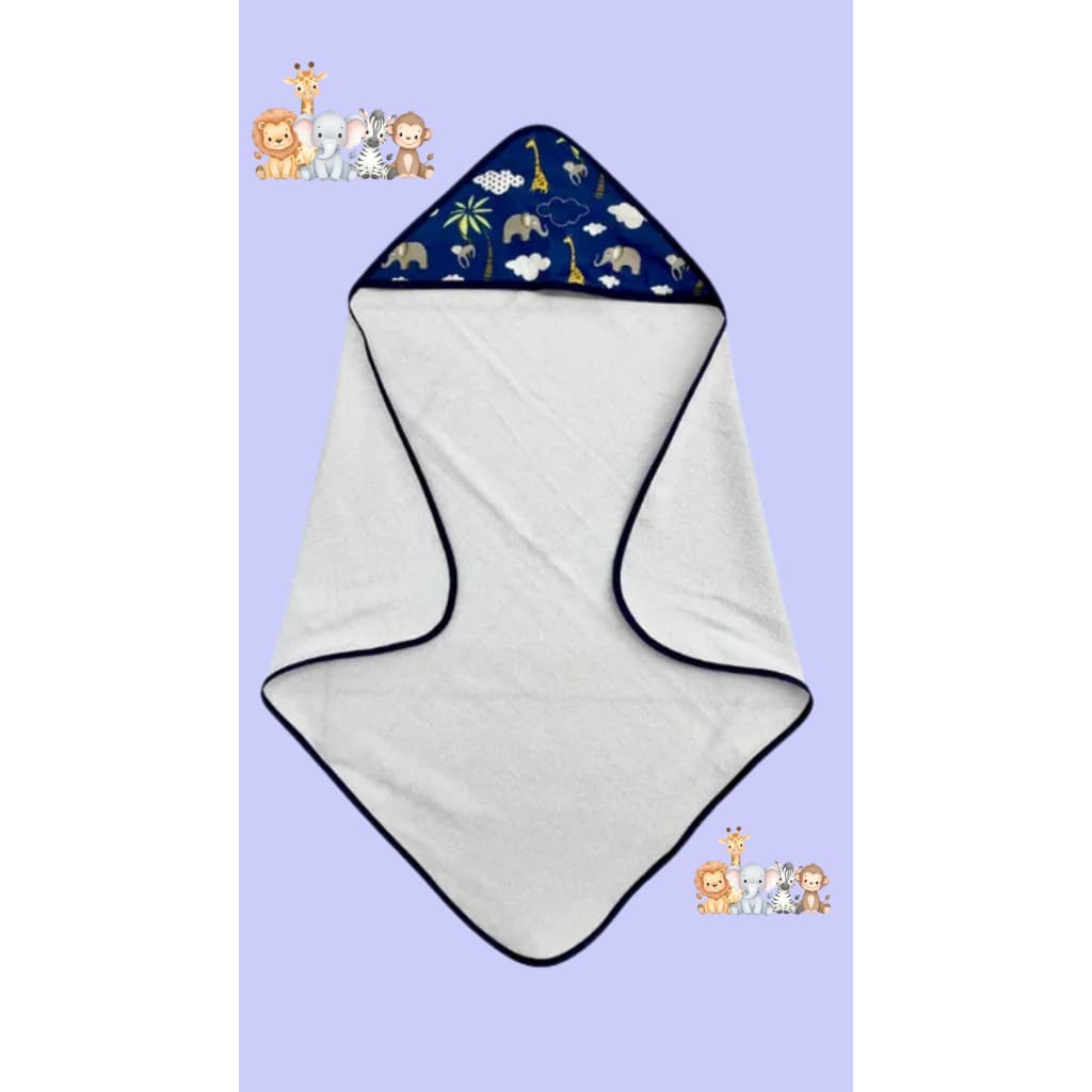 kit Toalha  Personalizada com capuz super macia menina e  menino.