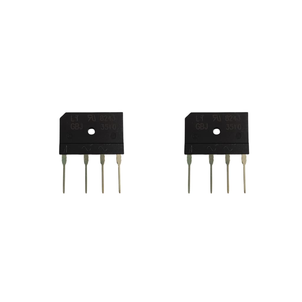 Kit com 2 Peças Ponte Retificadora GBJ3510 35A 1000V Diodo Original Novo- - Fonte de alimentação