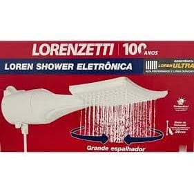 Ducha Loren Shower Eletrônico Lorenzetti 127v 5500w Chuveiro Cor Branco