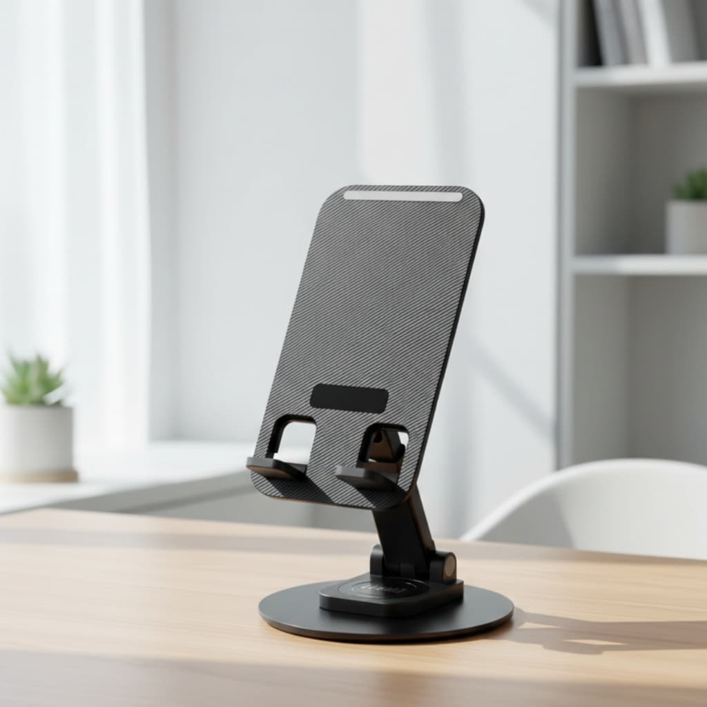 Suporte de Celular para mesa Ajustável Giratório Produto novo e lacrado ideal para trabalhar Novo