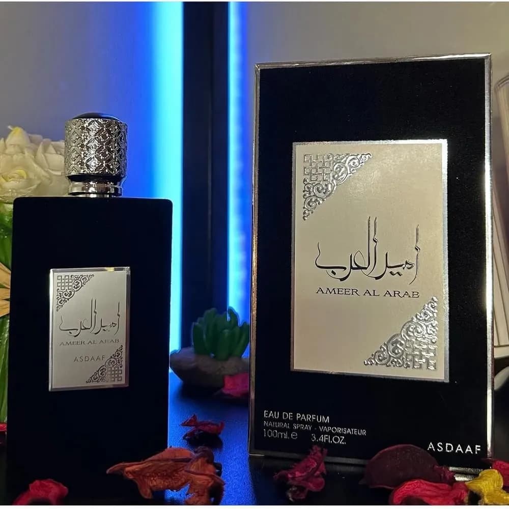 Asdaaf Ameerat Ameer Al Arab Perfume Árabe Feminino Eau de Parfum 100ml Aumente o charme