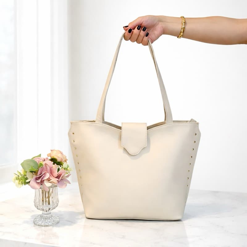 Bolsa Sacola Feminina Grande De Ombro Universitária Reforçada