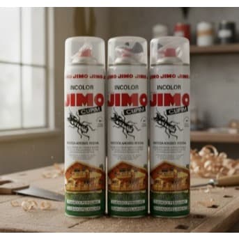 KIT COM 3 REMÉDIOS PARA CUPIM JIMO LÍQUIDO  400ML PARA CUPIM, BROCA E FORMIGAS DOMÉSTICAS