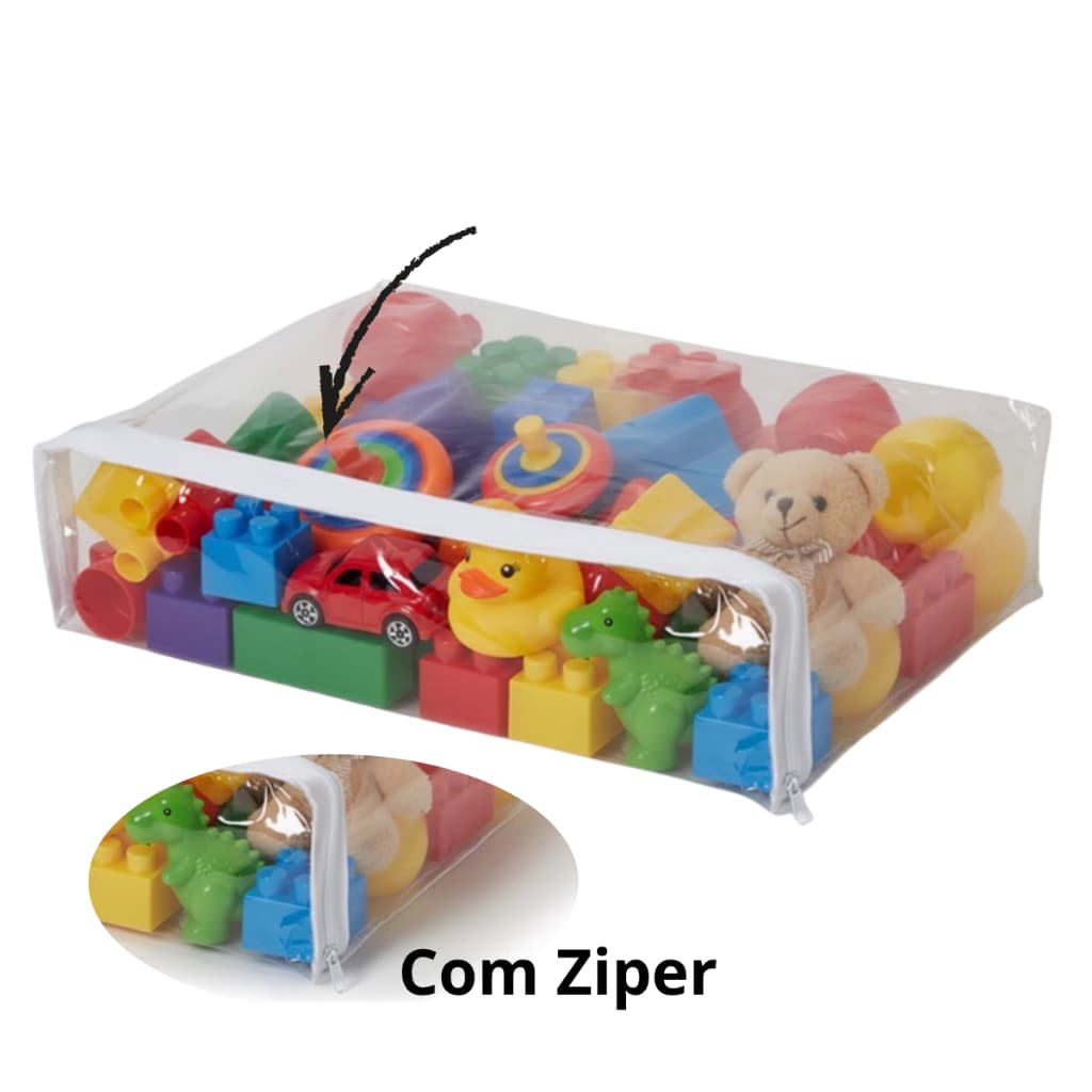 Kit 10 Embalagem Transparente 24X28X07