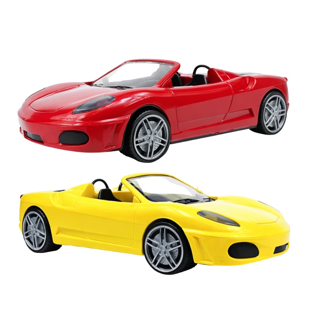 Carro Carrinho Infantil Conversivel P/ Bonecos -  30cm - Silmar