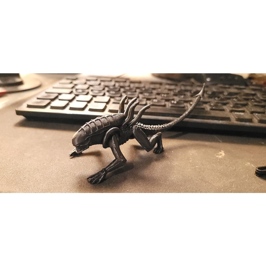 Alien Xenomorfo Action Figure para Setup Gamer | Decoração Geek para PC e Gabinete RGB