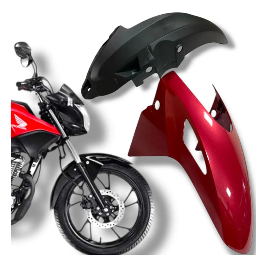 Paralama ADAPTADO Para Cg160 2025 Adaptado 2016 2024