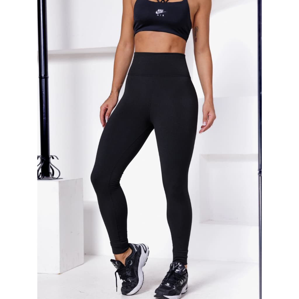Legging Flanelada Grossa Calça Leg Peluciada Forrada Por Dentro Costura Reforçada Calça Térmica