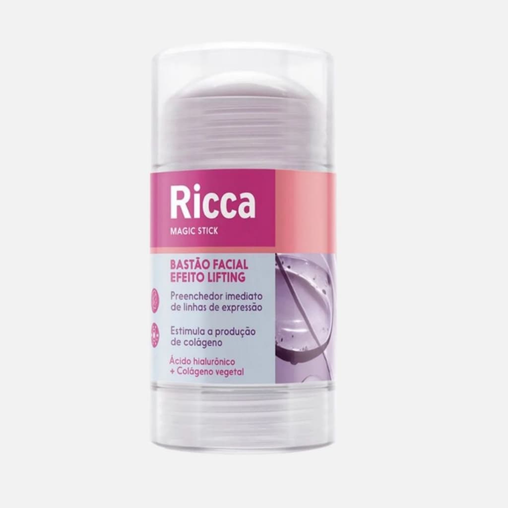 Bastão Efeito Lifting Acido Hialuronico Colageno Magic Stick Ricca