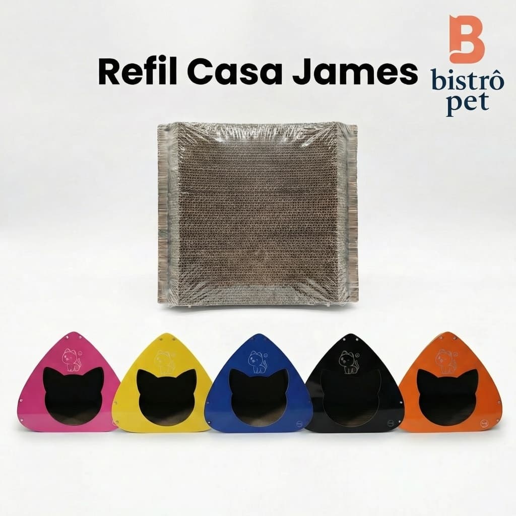 Refil Arranhador Casa James Bistrô Pet