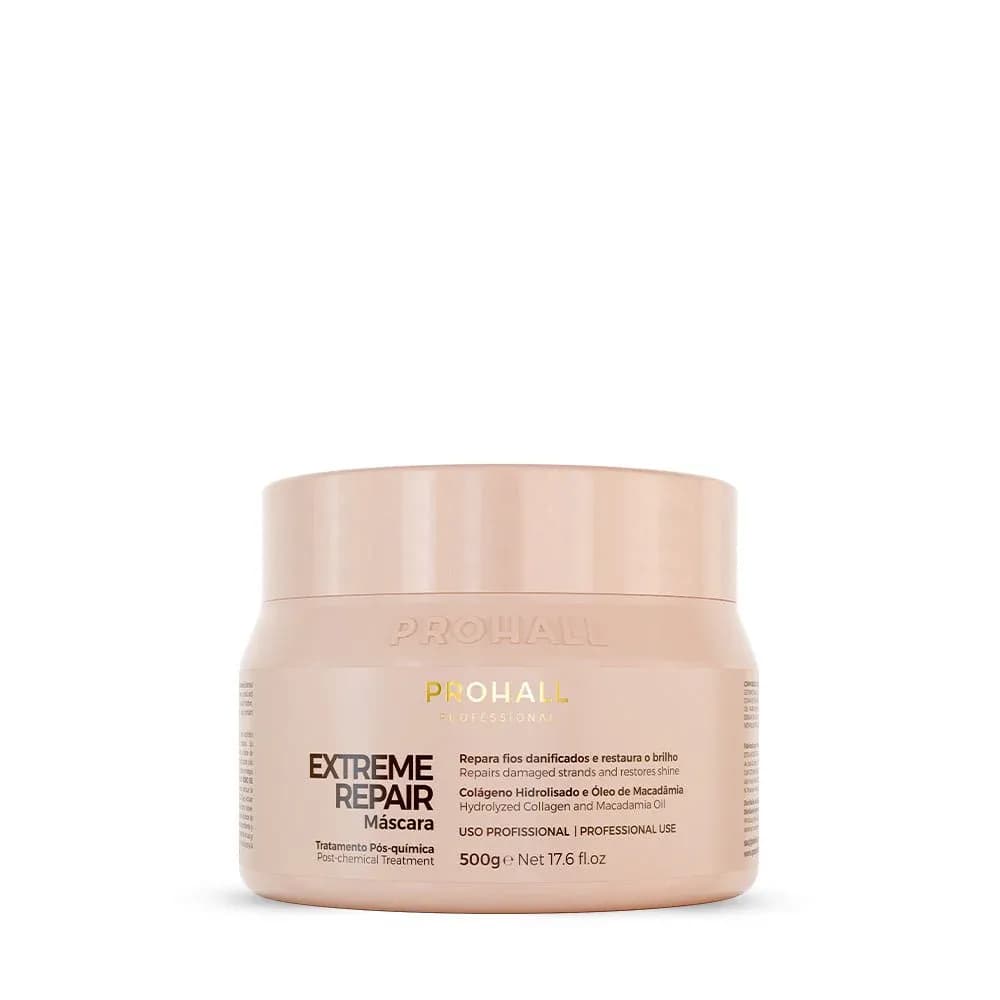 Máscara Capilar Prohall Extreme Repair 500g - Hidratação Profunda e Toque Sedoso