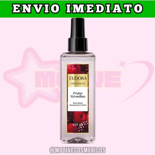Body Splash Instance Frutas Vermelhas 200ml