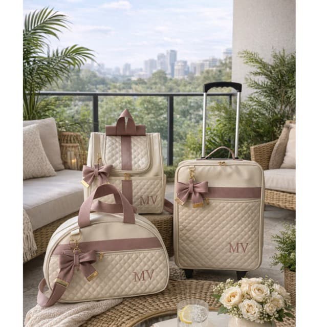 Bolsa Mala E Mochila Maternidade Personalizada