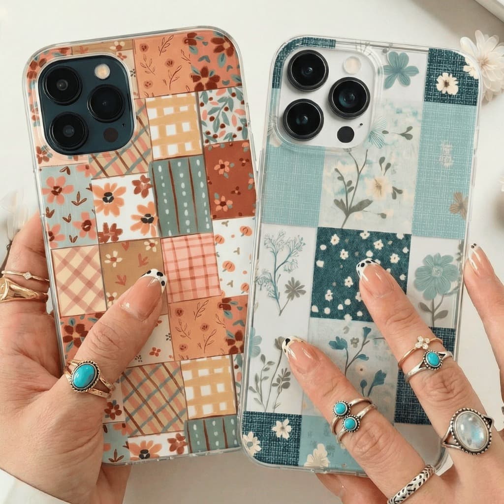 CAPINHA CAPA CASE, PARA, CELULAR  MOTOROLA  E  XIAOMI , ANTI-IMPACTO , TPU, FLORAL COLAGEM, DESENHOS