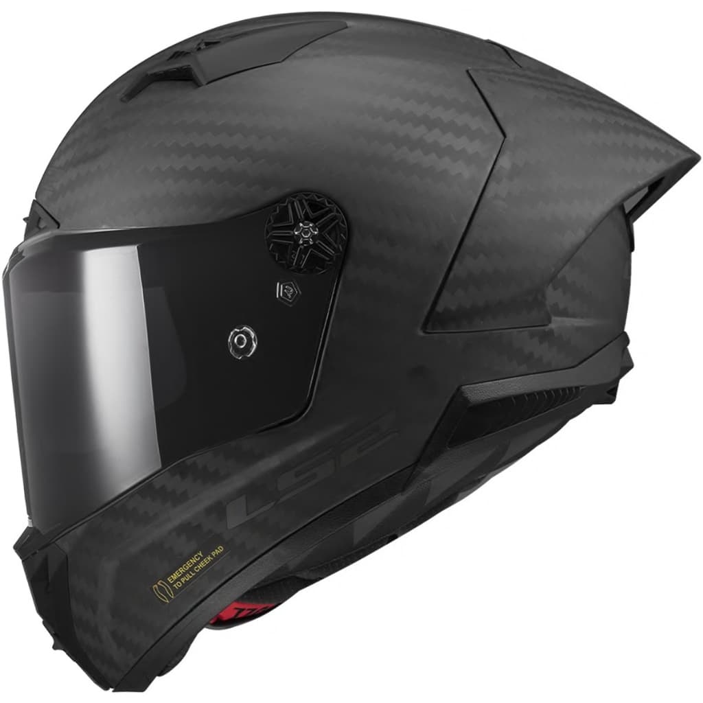 CAPACETE LS2 FF805 THUNDER CARBON GP SOLID MATTE – Preto Carbono Fosco