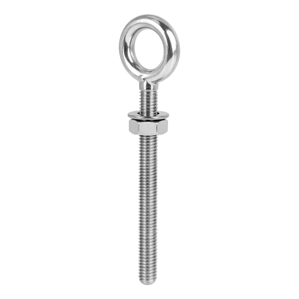 Parafuso com Olhal Fixo em Aço Inox 316 M10 77mm para Barco